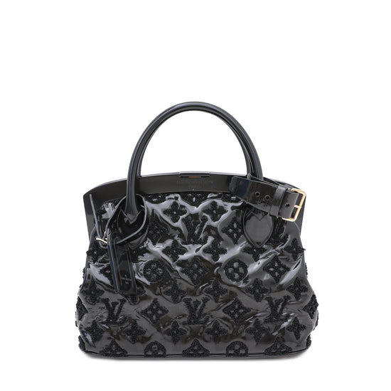 Louis Vuitton LE Black Monogram Fascination Lockit Frame Bag