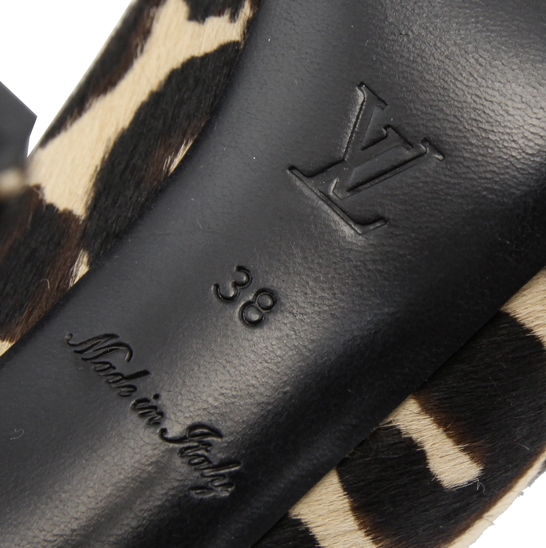 Louis Vuitton Leopard Oh Really Pumps 38-Louis Vuitton-THE CLOSET