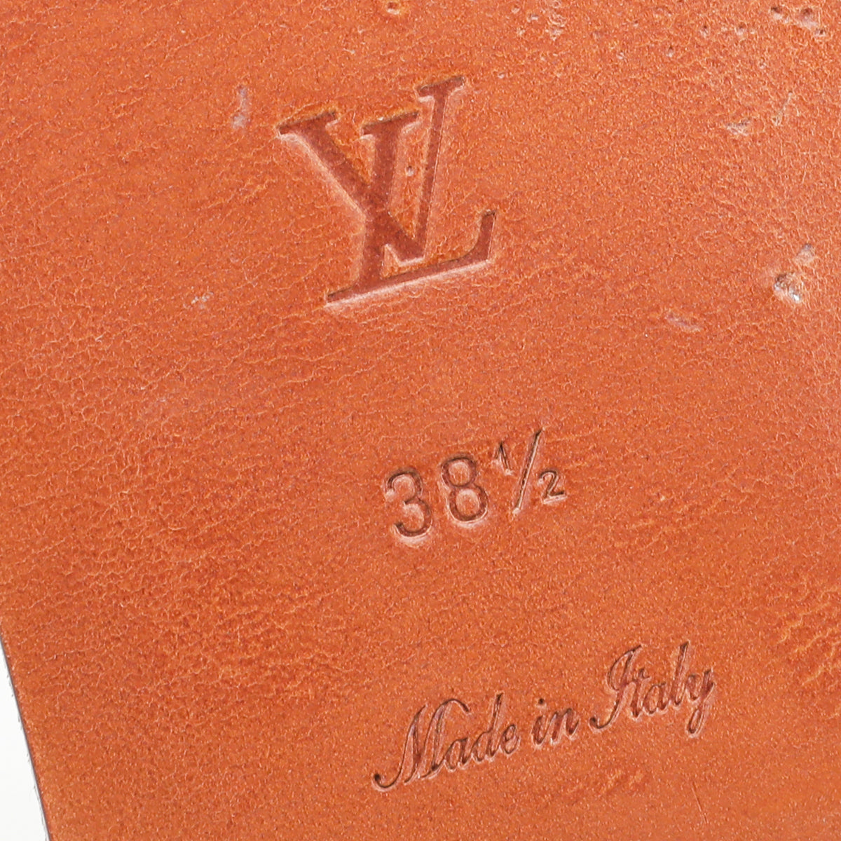 Louis Vuitton Red Lock It Flat Mules 38.5 – The Closet