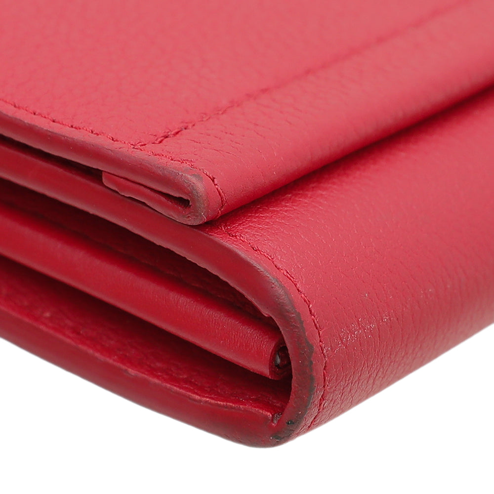 Louis Vuitton Red Lockme II Wallet-Louis Vuitton-THE CLOSET