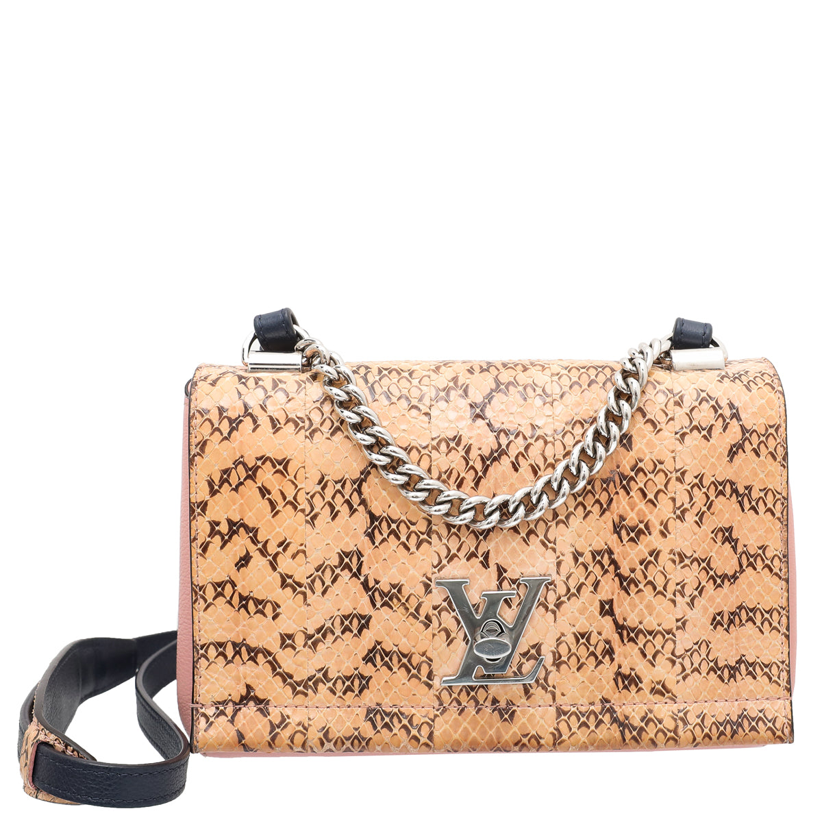 Louis Vuitton Bicolor Python Lockme BB Bag-Louis Vuitton-THE CLOSET