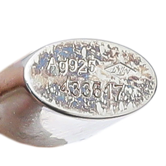 Louis Vuitton Lockit Pendant Necklace Sterling Silver Silver 2371901