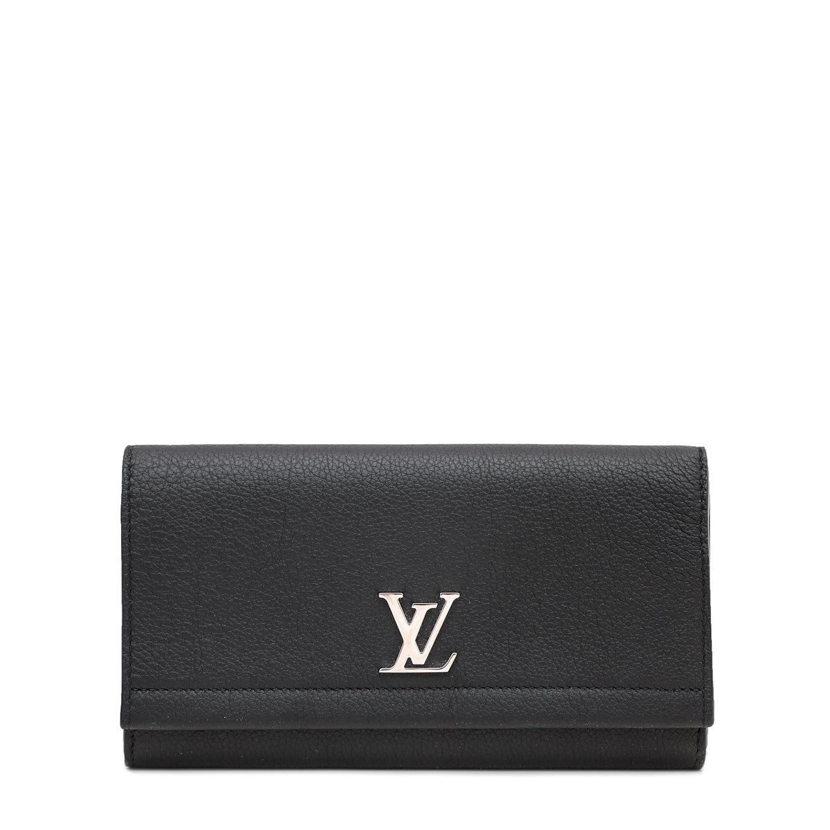 Louis Vuitton Noir Lockme II Wallet-Louis Vuitton-THE CLOSET