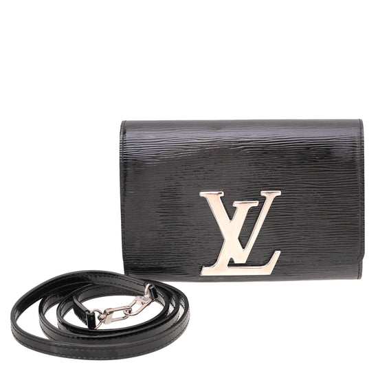 Louis Vuitton Electric Noir Louise Clutch Bag