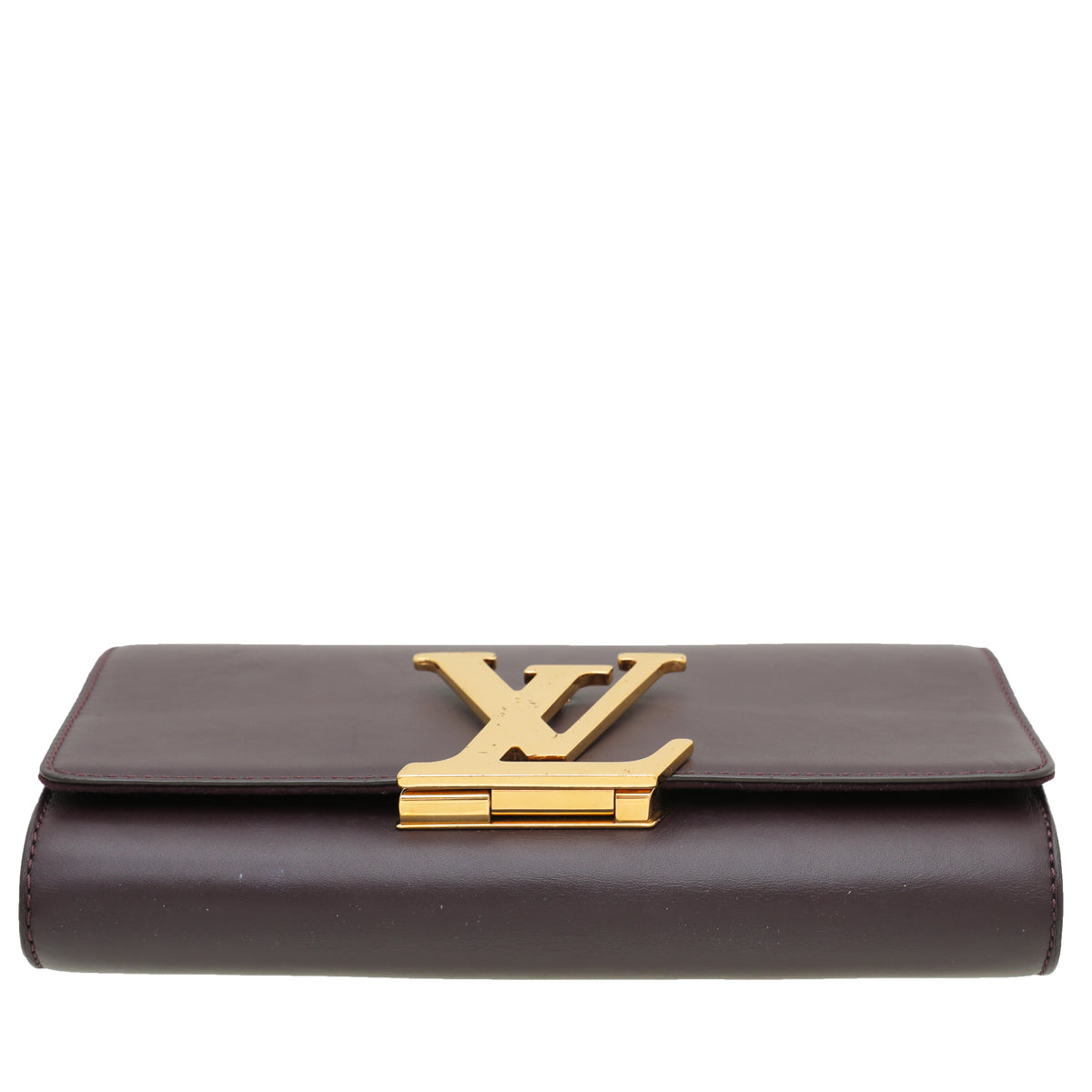 Louis Vuitton Violet Louise Matte Chain Clutch-Louis Vuitton-THE CLOSET