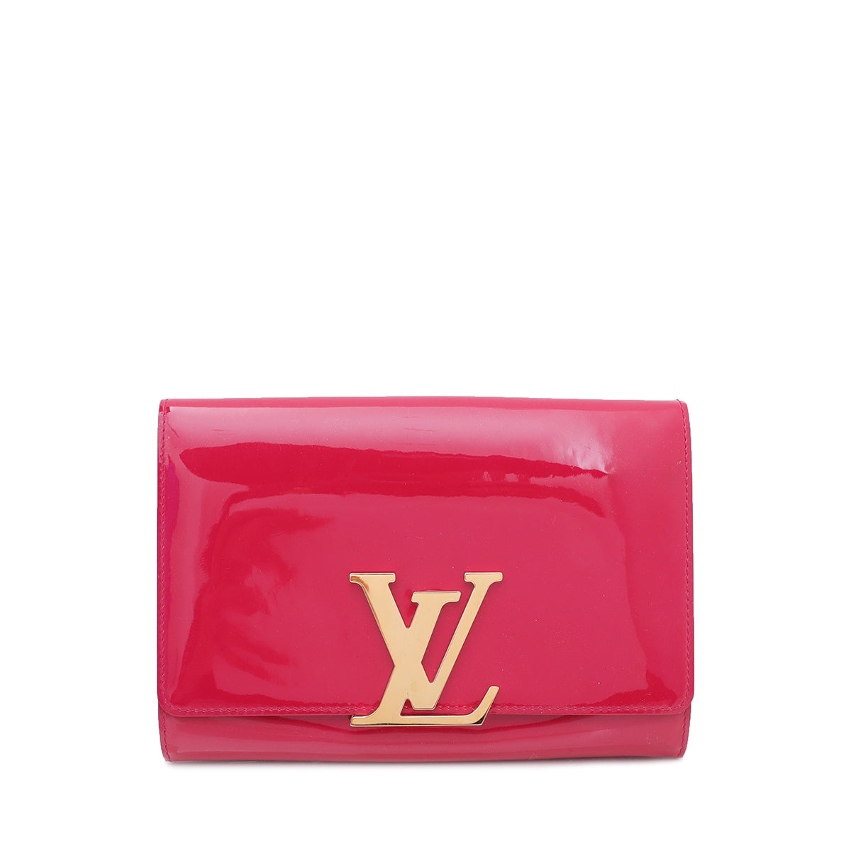 Louis Vuitton Framboise Vernis Louise Clutch-Louis Vuitton-THE CLOSET