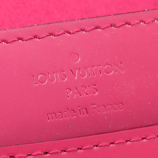 Louis Vuitton Framboise Vernis Louise Clutch