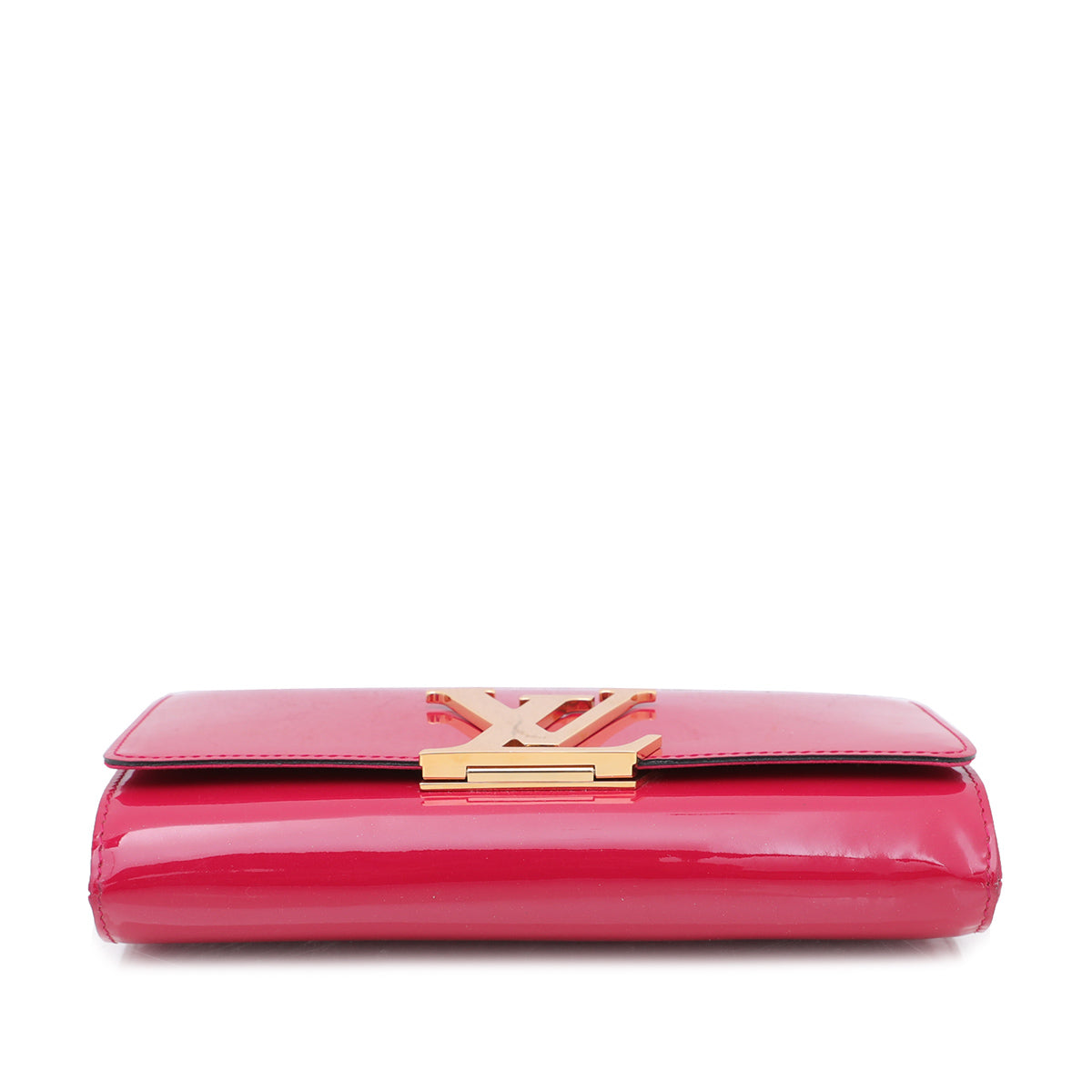 Louis Vuitton Framboise Vernis Louise Clutch-Louis Vuitton-THE CLOSET