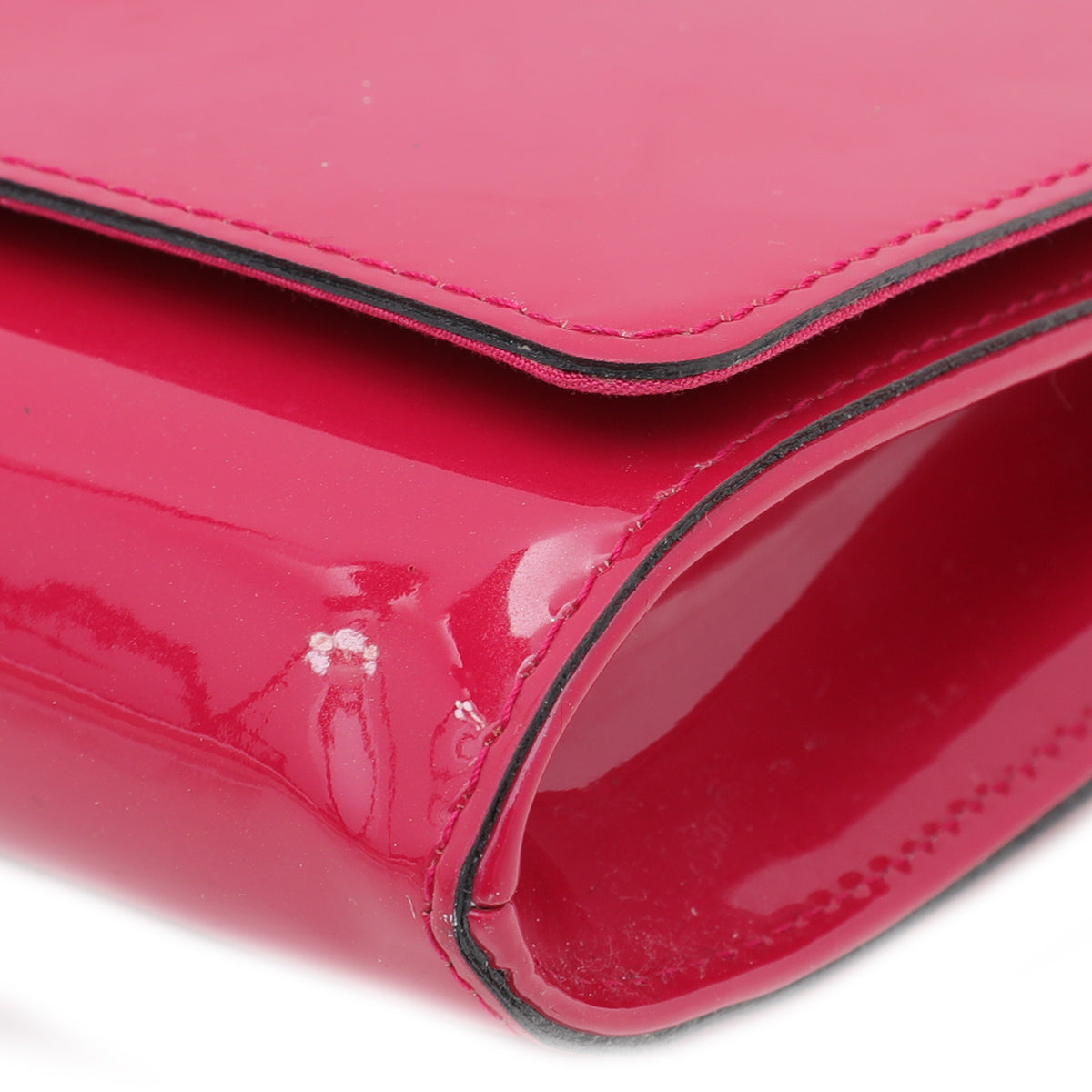 Louis Vuitton Framboise Vernis Louise Clutch-Louis Vuitton-THE CLOSET