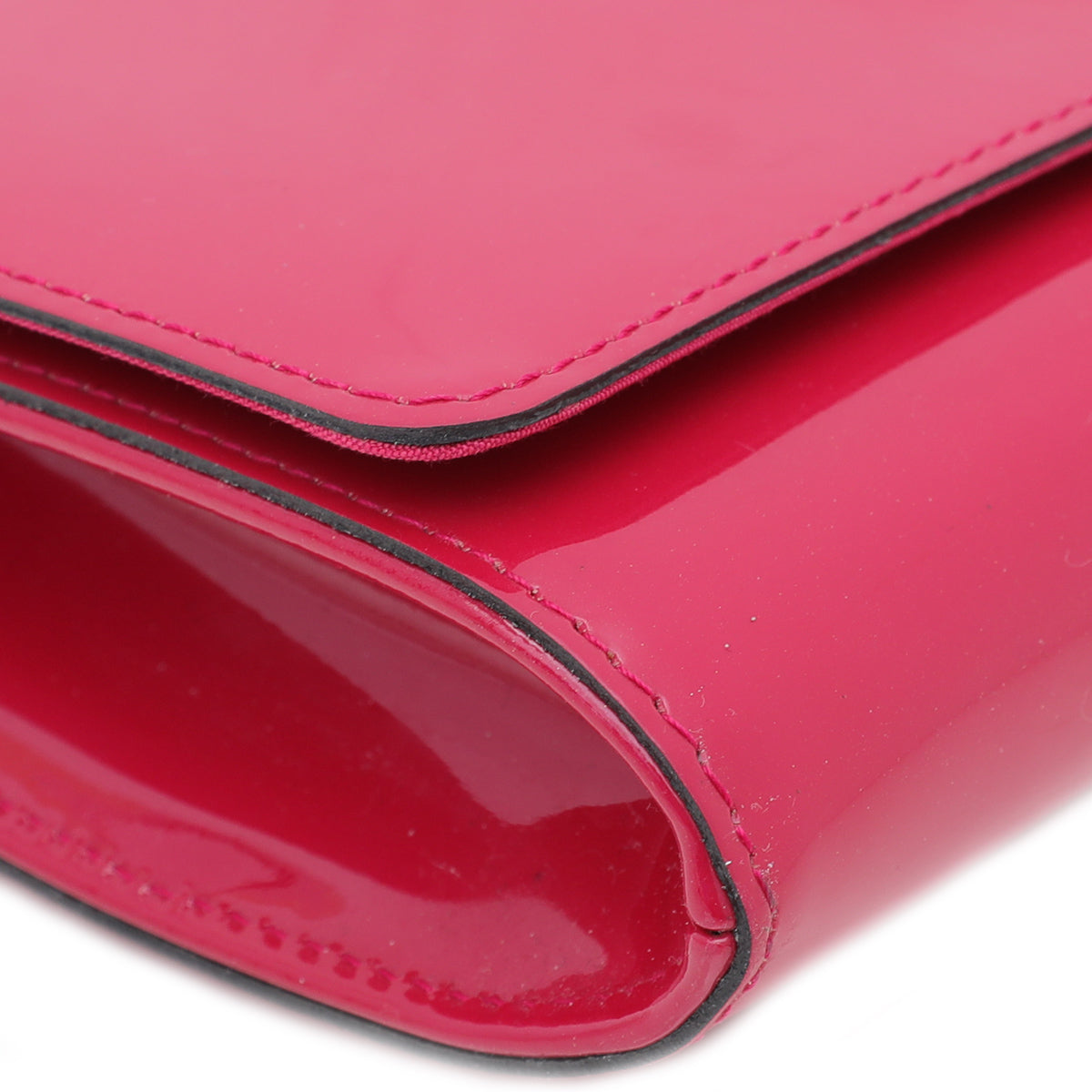 Louis Vuitton Framboise Vernis Louise Clutch-Louis Vuitton-THE CLOSET