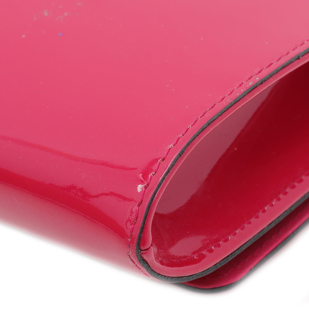 Louis Vuitton Framboise Vernis Louise Clutch-Louis Vuitton-THE CLOSET