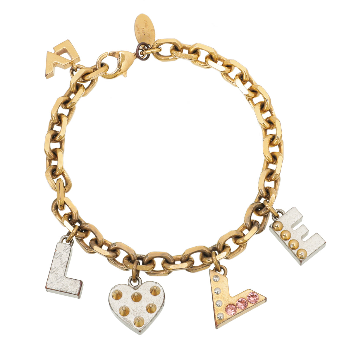 Louis Vuitton Love Letter Bracelet