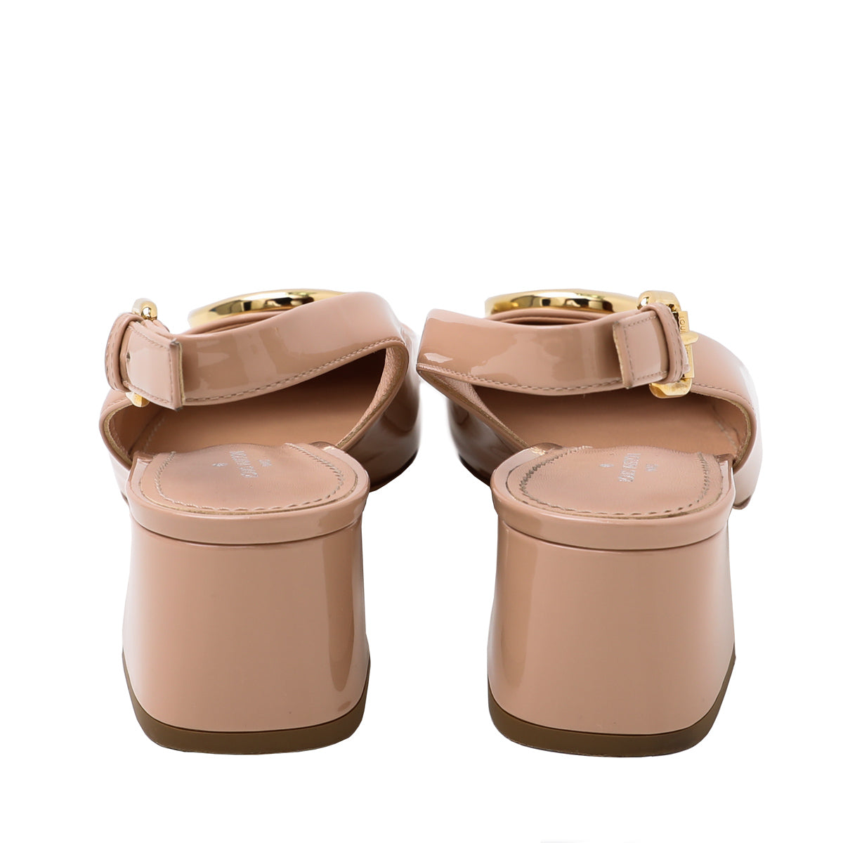 Louis Vuitton Blush Madeleine Slingback Pump 39-Louis Vuitton-THE CLOSET