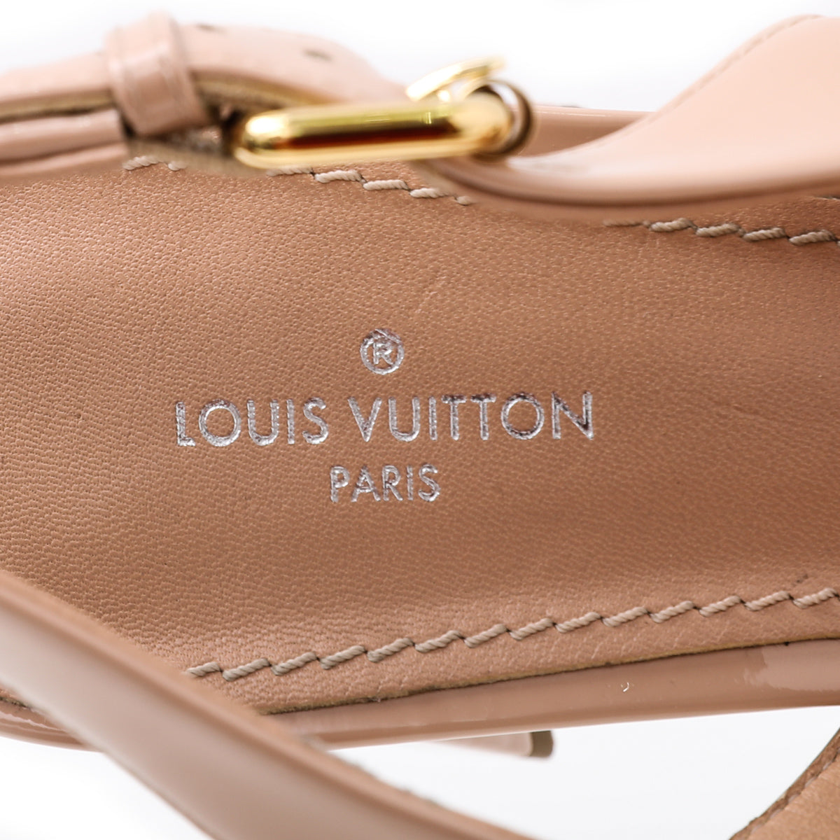Louis Vuitton Blush Madeleine Slingback Pump 39 – The Closet
