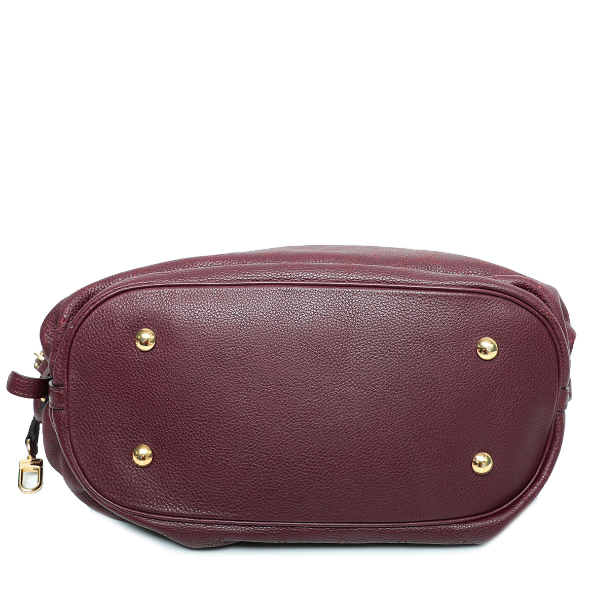 Louis Vuitton Maroon Mahina Tote Bag-Louis Vuitton-THE CLOSET