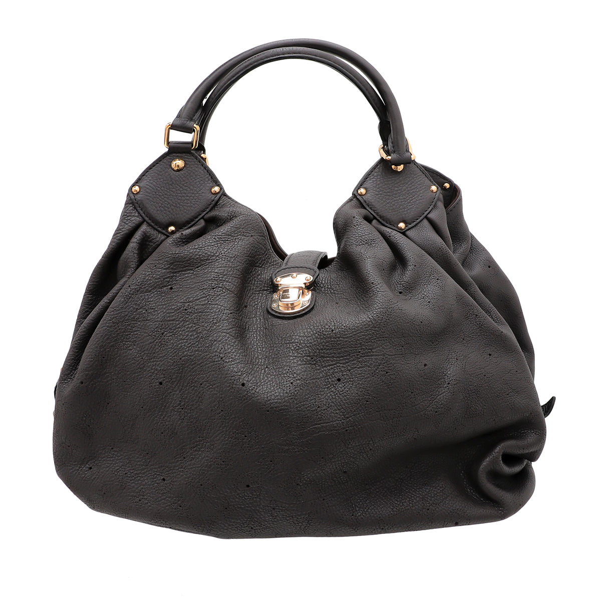 Louis Vuitton Brown Mahina XL Bag