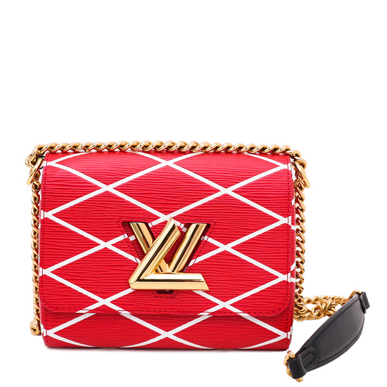 Louis Vuitton Rouge Twist Malletage PM Bag