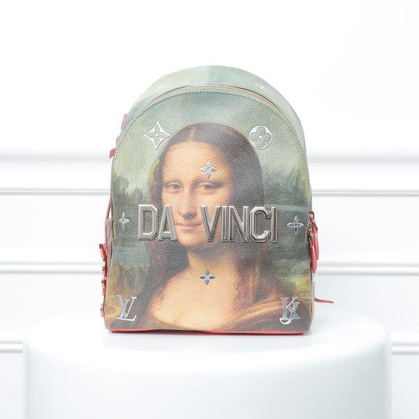 Louis Vuitton Multicolor Masters Jeff Koons Da Vinci Backpack – THE CLOSET