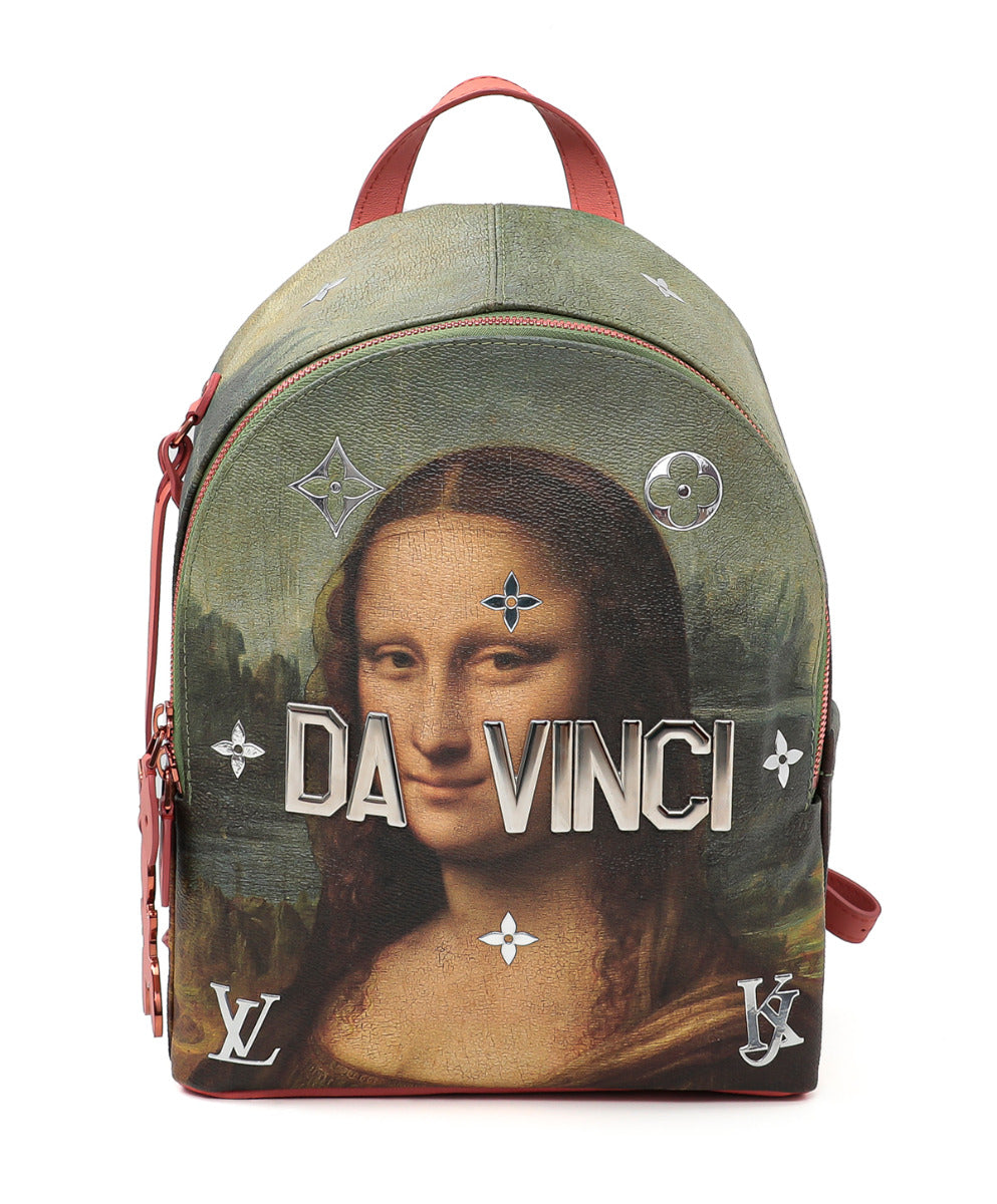 Louis Vuitton Dusty Pink Masters Jeff Koons Da Vinci Palm Springs Backpack