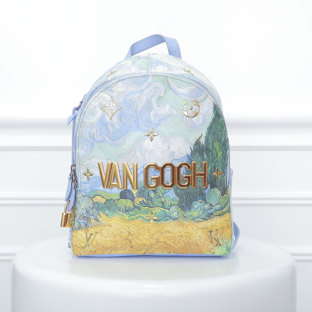 Louis Vuitton Multicolor Masters Jeff Koons Van Gogh Spring Backpack-Louis Vuitton-THE CLOSET