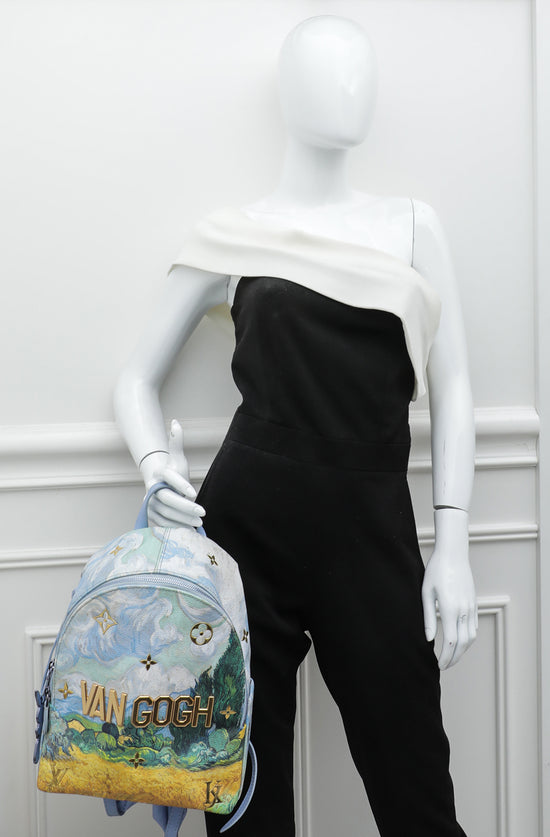 LOUIS VUITTON Van Gogh Masters Collection Palm Springs Backpack M43374 LV  29237a Blue ref.636282 - Joli Closet