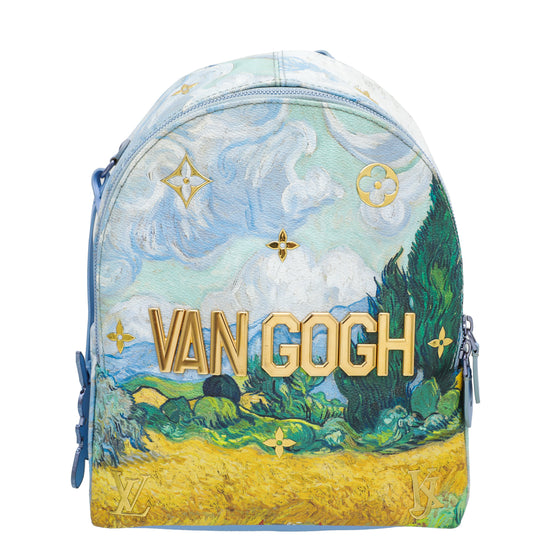 LOUIS VUITTON Van Gogh Masters Collection Palm Springs Mochila M43374 LV  29237EN Azul ref.636282 - Joli Closet
