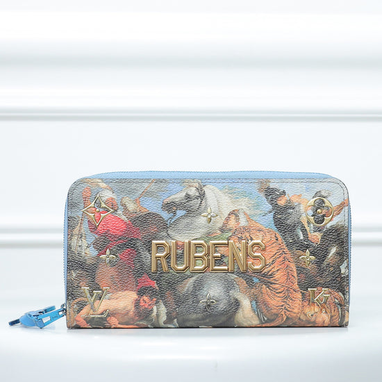 Louis Vuitton Multicolor Masters Rubens Zipper Long Wallet