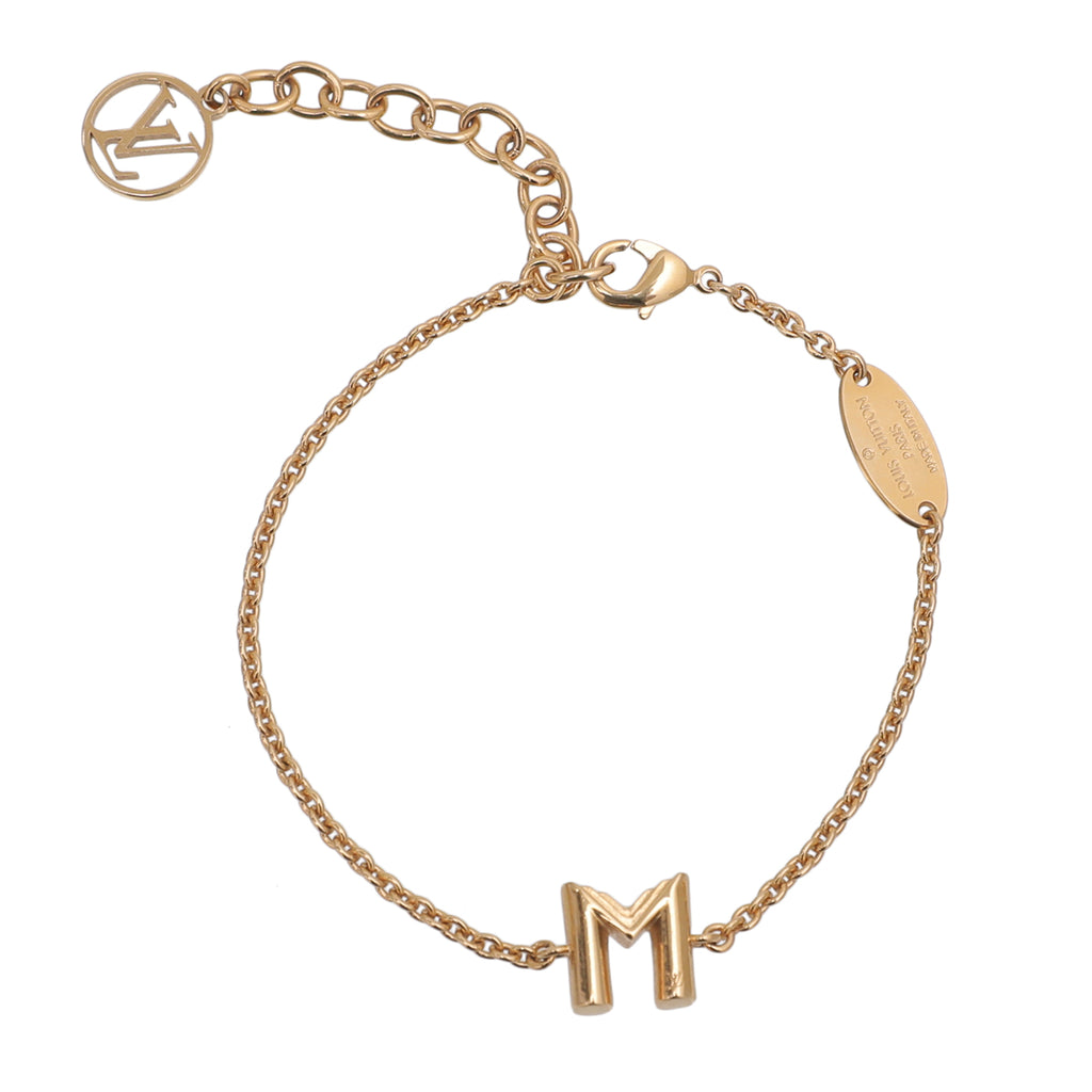 Louis Vuitton Lv & Me Bracelet, Letter M