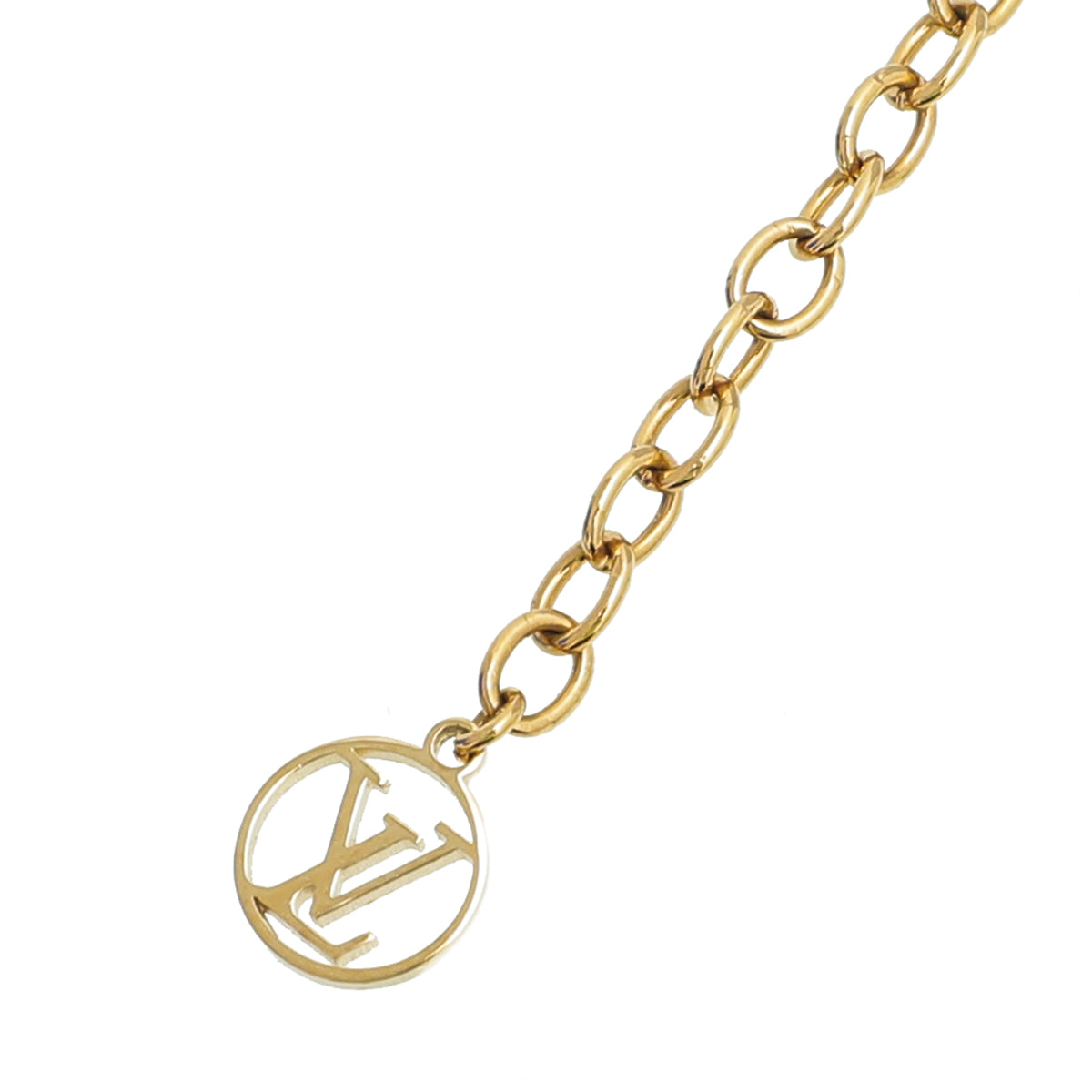 Louis Vuitton Gold Finish LV & Me Letter W Bracelet