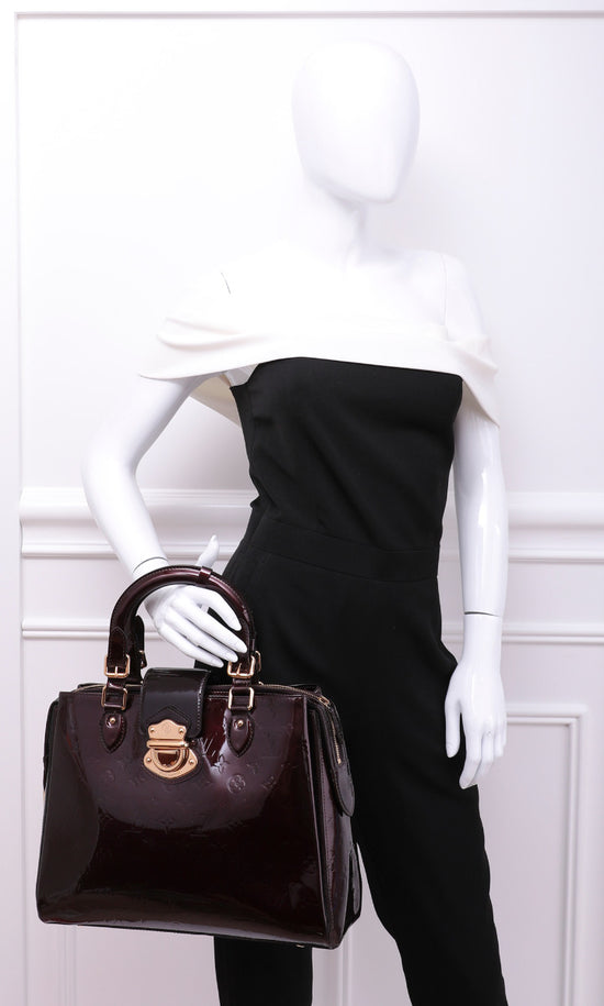 Louis Vuitton Amarante Monogram Vernis Melrose Avenue Bag Louis Vuitton