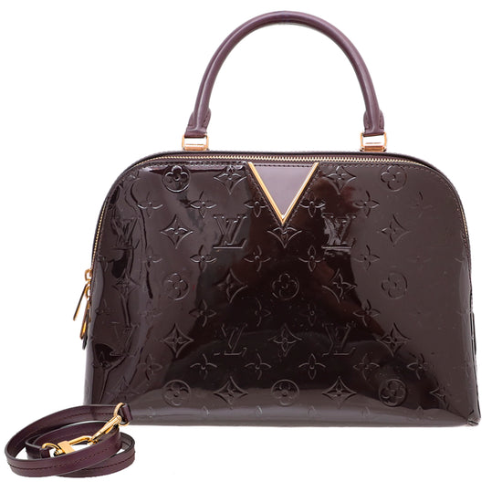 Louis Vuitton Amarante Vernis Melrose Bag
