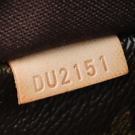 Date Code & Stamp] Louis Vuitton Menilmontant MM Monogram Canvas