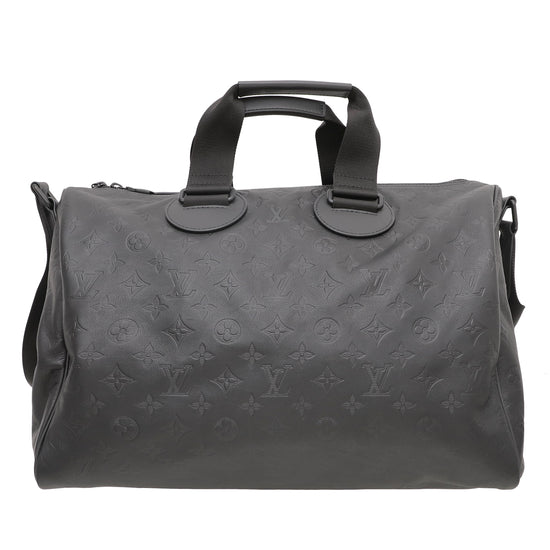Louis Vuitton Noir Mens Speedy Bandouliere Bag