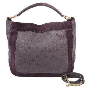 Louis Vuitton Aube Monogram Suede Empreinte Audacieuse MM Bag