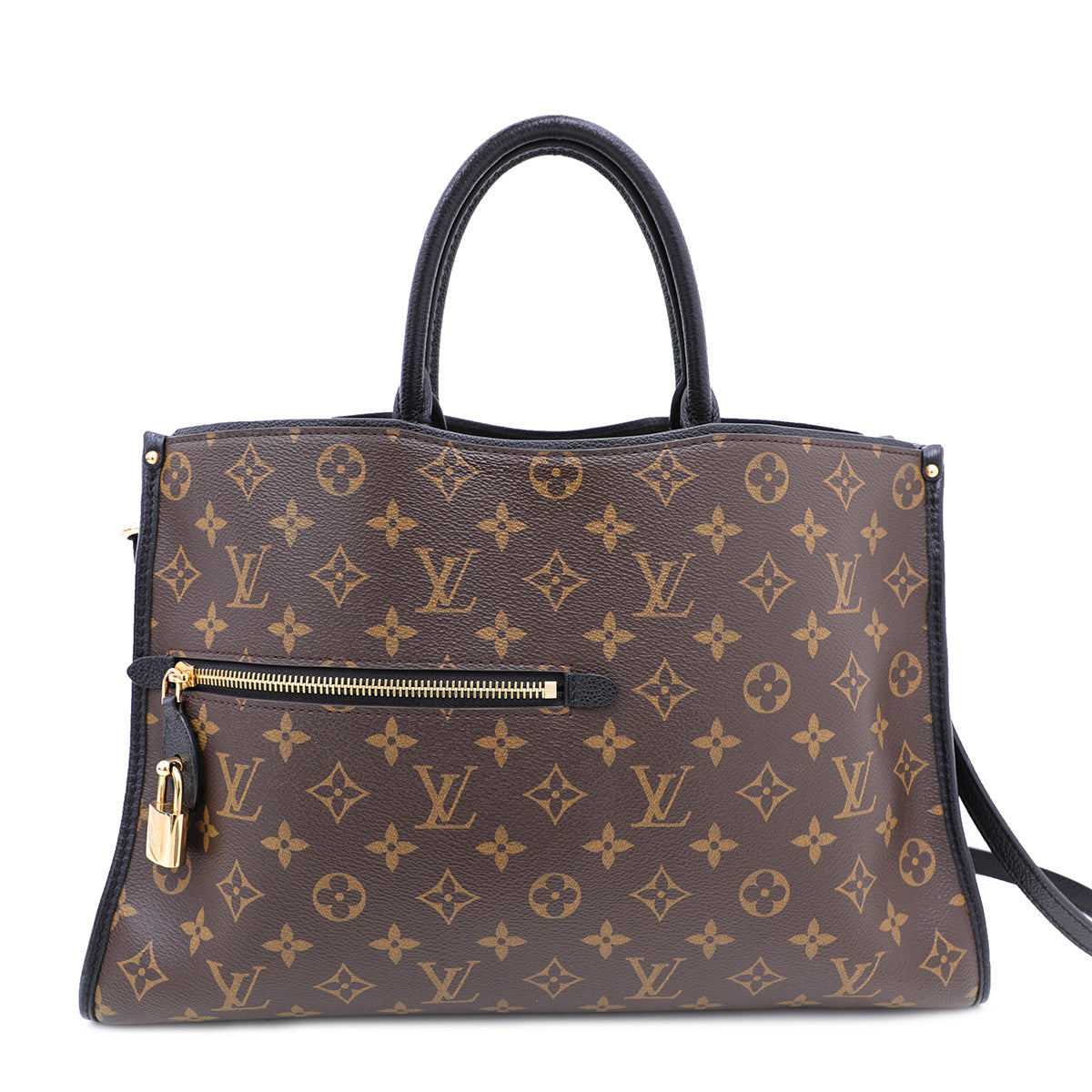 Louis Vuitton Black Monogram Popincourt Bag-Louis Vuitton-THE CLOSET
