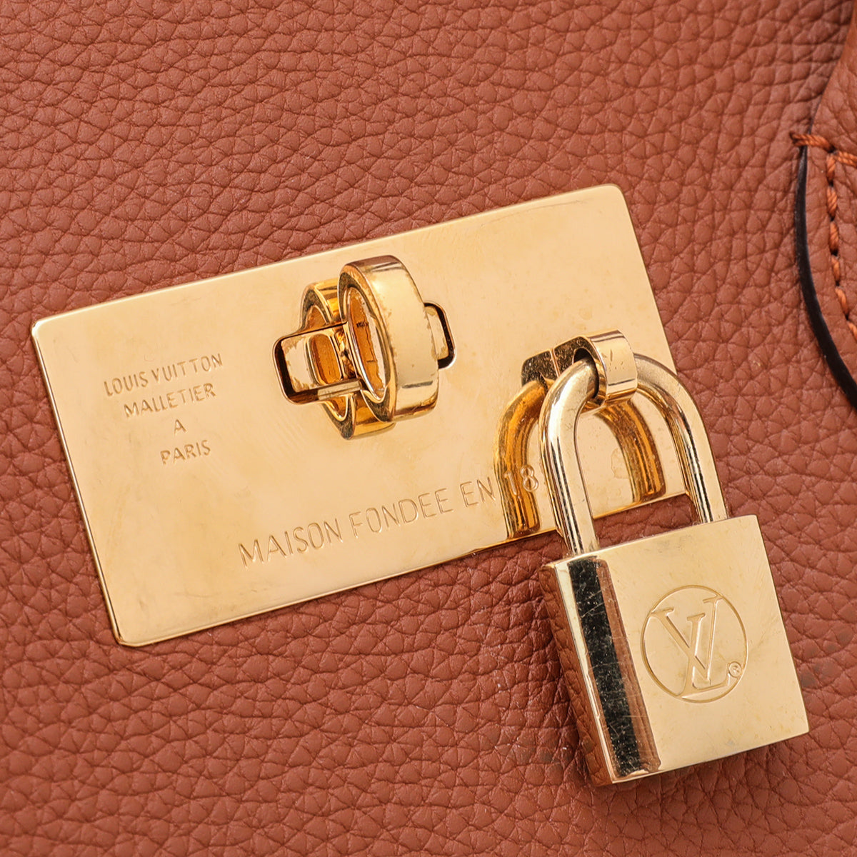 Louis Vuitton Gold Veau Nuage Milla PM Bag-Louis Vuitton-THE CLOSET