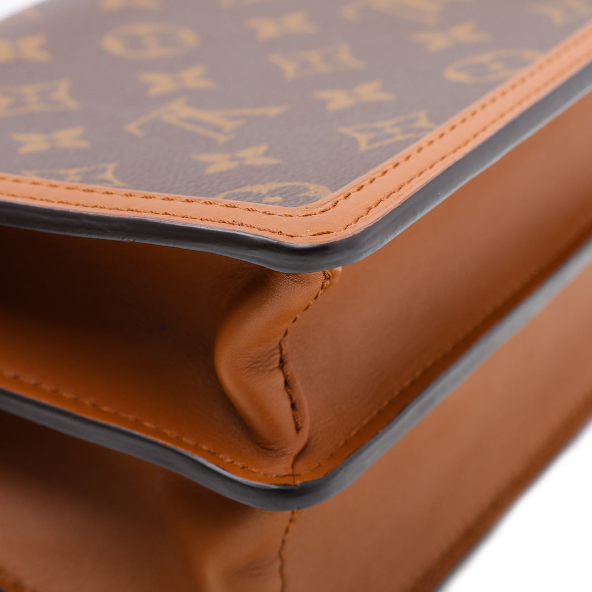 Louis Vuitton Brown Monogram Mini Dauphine Bag-Louis Vuitton-THE CLOSET