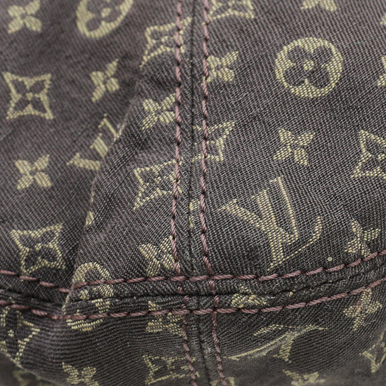 LOUIS VUITTON Monogram Mini Lin Noe Shoulder Bag Brown M95229 LV
