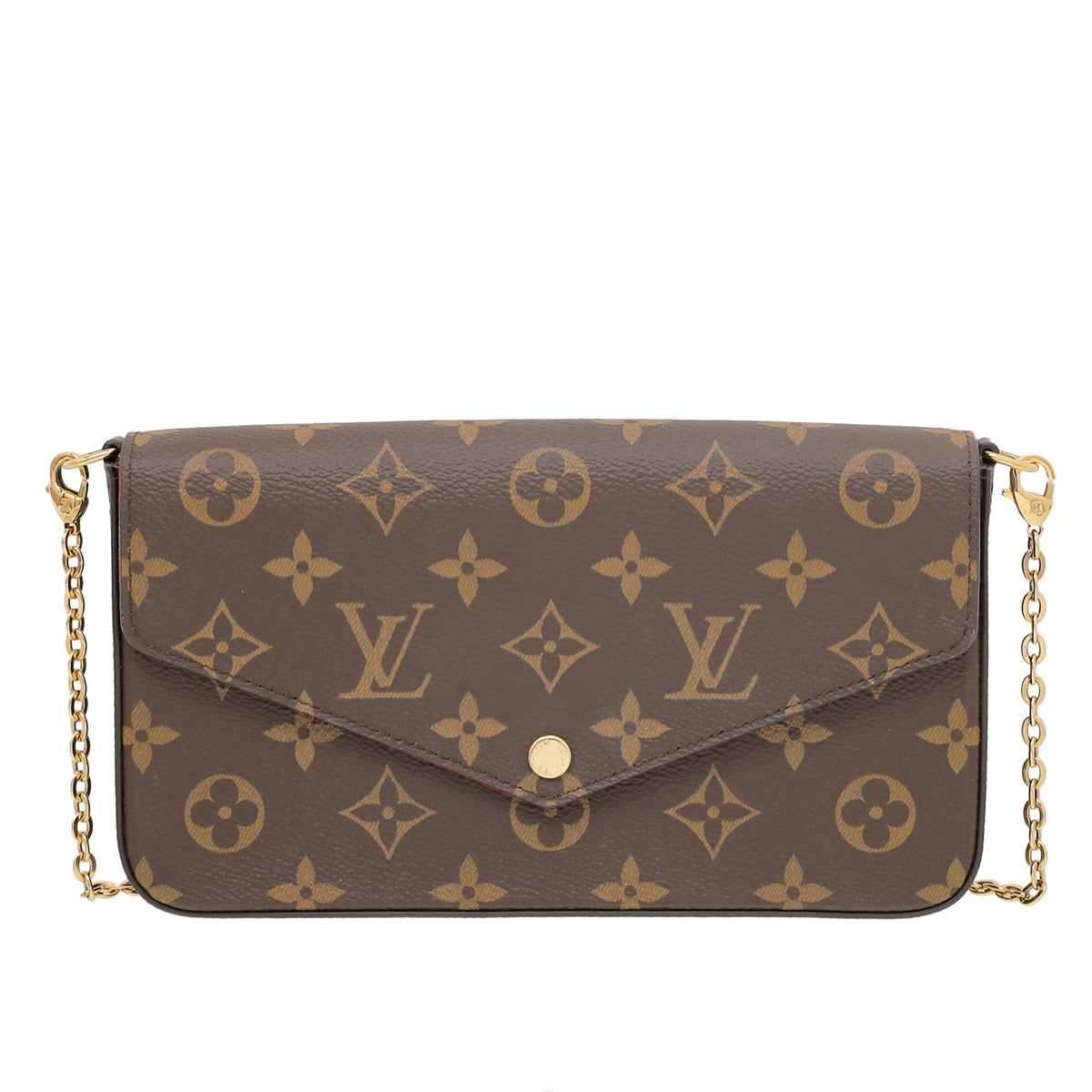 Louis Vuitton Bicolor Monogram Pochette Felicie Bag-Louis Vuitton-THE CLOSET
