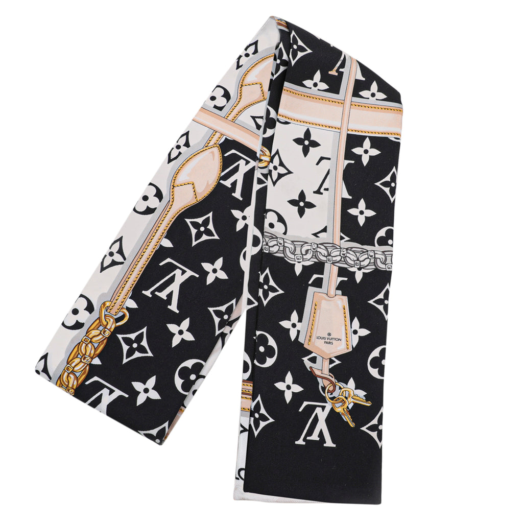 Louis Vuitton Silk Twill Monogram Confidential Bandeau Scarf Louis Vuitton  | The Luxury Closet