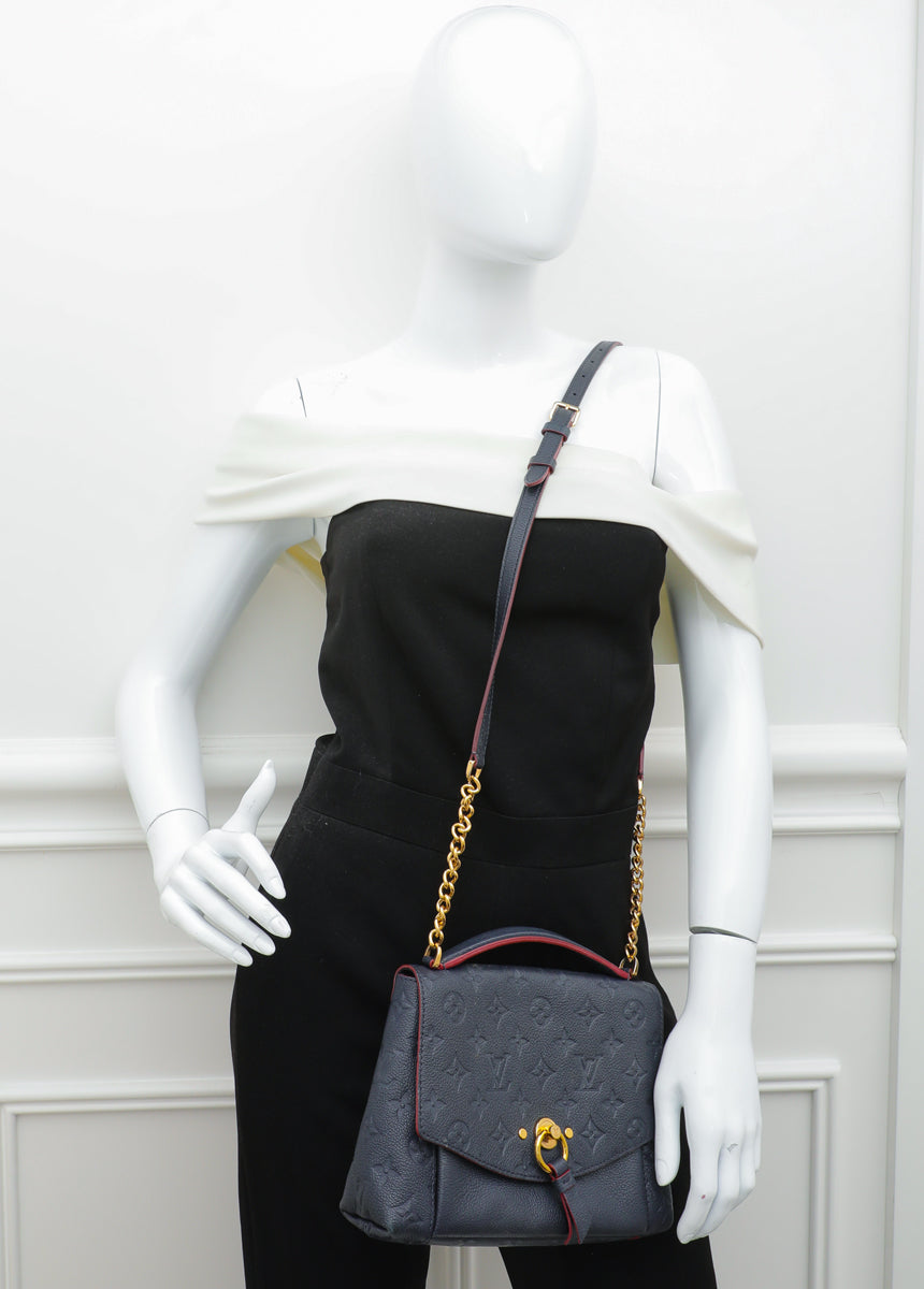 Louis Vuitton Bicolor Monogram Empreinte Blanche BB Bag-Louis Vuitton-THE CLOSET