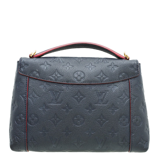 Louis Vuitton Georges Handbag Monogram Empreinte Leather Bb Neutral