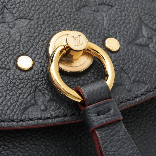 Louis Vuitton Black Monogram Empreinte Leather Blanche BB Bag - Yoogi's  Closet
