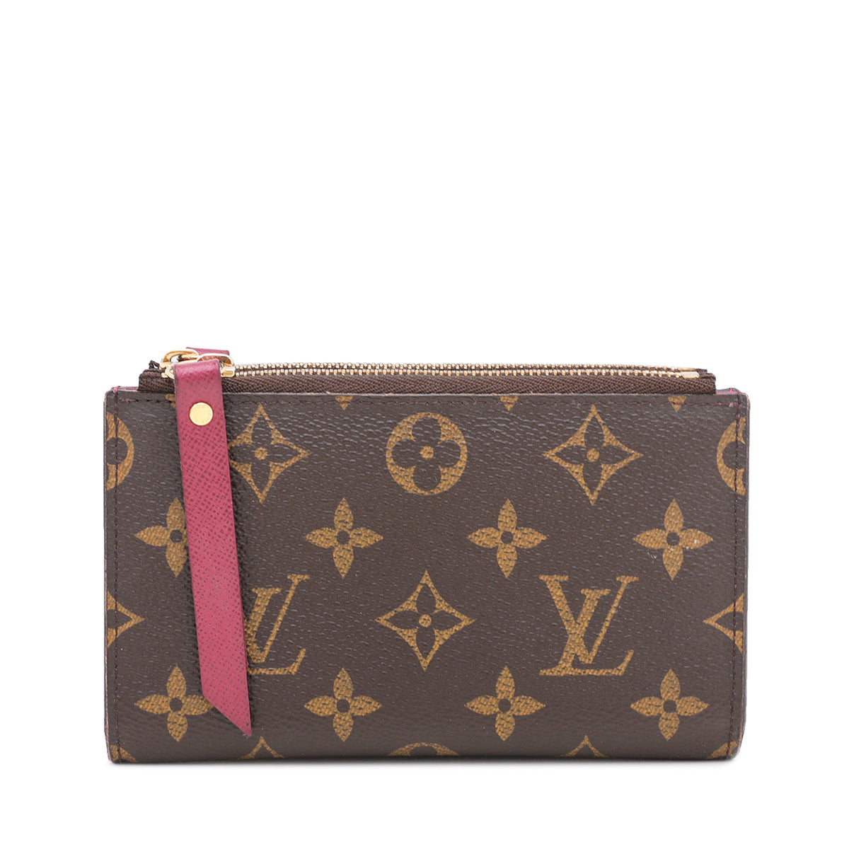 Louis Vuitton Monogram Fuchsia Adele Compact Wallet