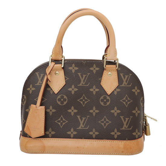 Louis Vuitton Brown Monogram Alma BB Bag