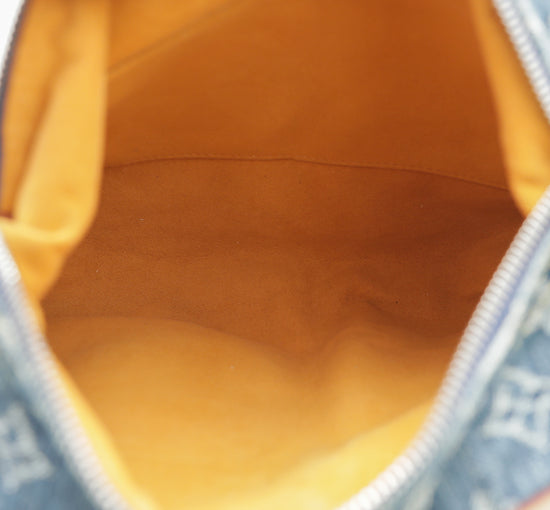 Louis Vuitton, Bags, Louis Vuitton Sunrise Shoulder Bag Denim Blue  Neutral