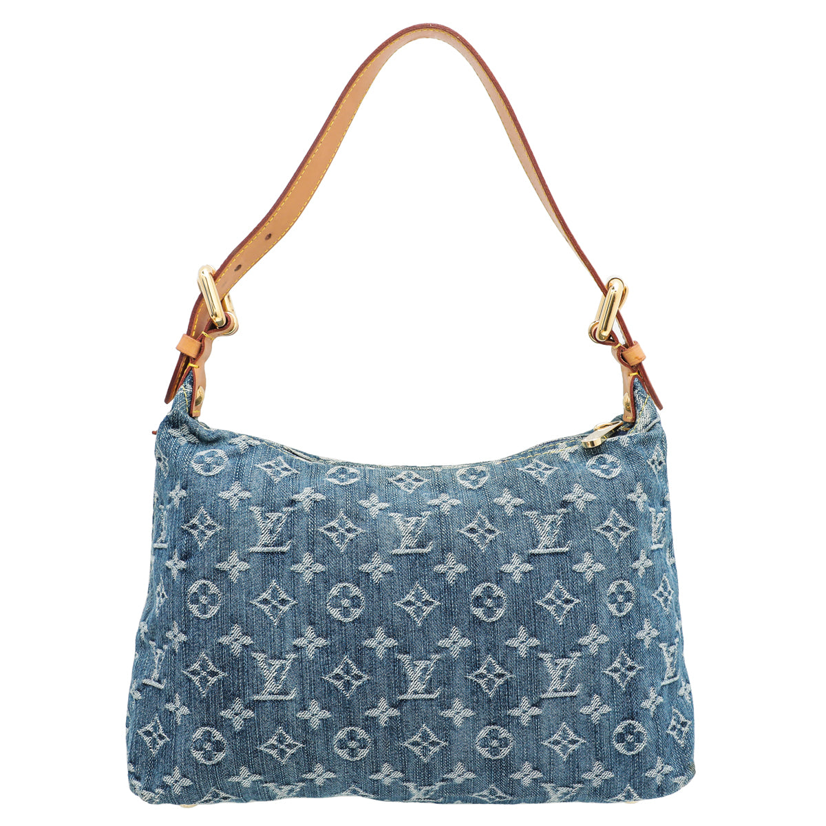 Louis Vuitton Denim Blue Monogram Baggy PM Bag-Louis Vuitton-THE CLOSET