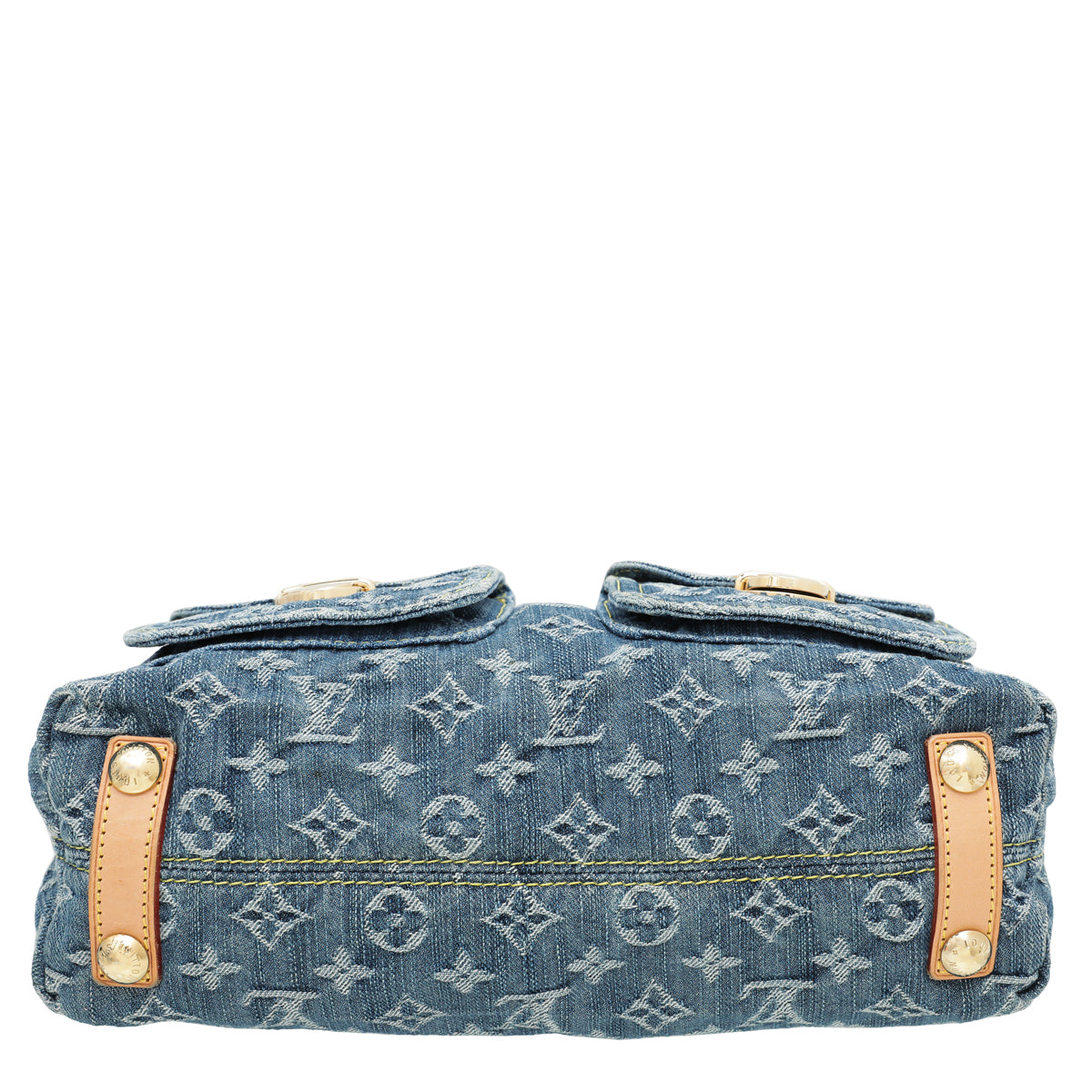 Louis Vuitton Denim Blue Monogram Baggy PM Bag – THE CLOSET