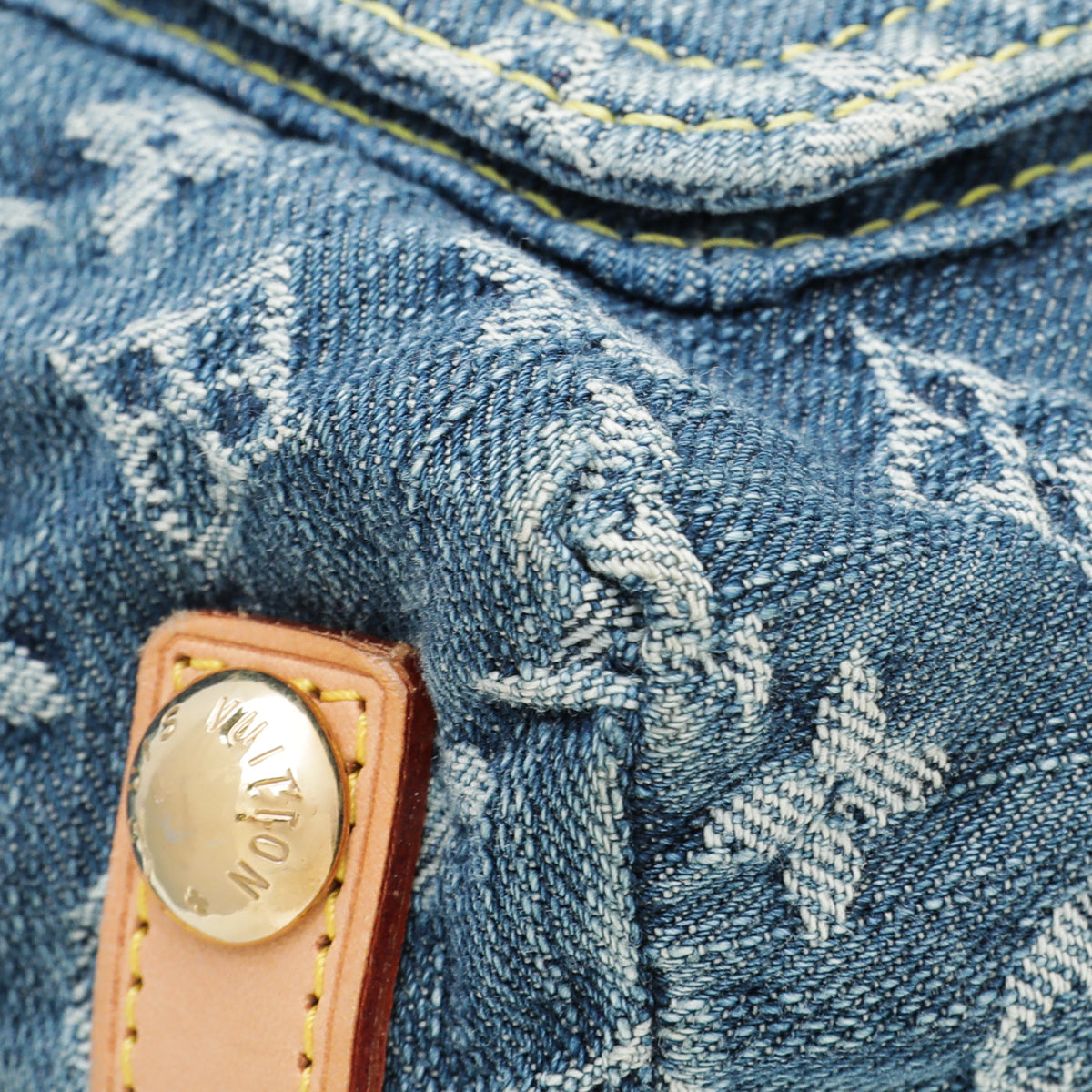 Louis Vuitton Denim Blue Monogram Baggy PM Bag-Louis Vuitton-THE CLOSET