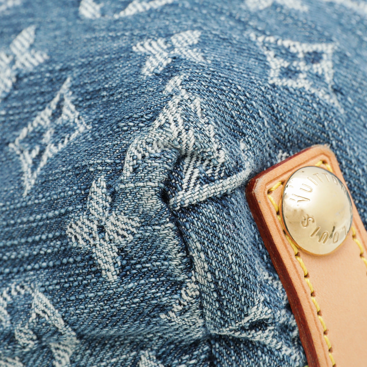 Louis Vuitton Denim Blue Monogram Baggy PM Bag-Louis Vuitton-THE CLOSET